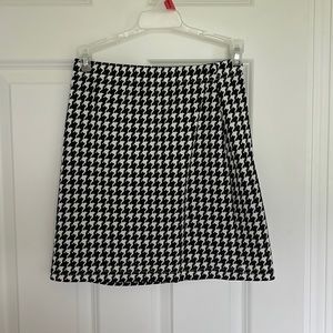Black and white women’s dress skirt